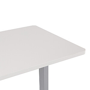 Письменный стол ERGO с 1 мотором 140х70см, белый