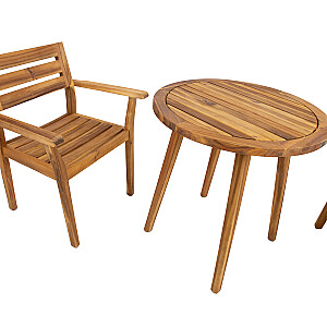Комплект садовой мебели ФЛОРИАН стол и 2 стула