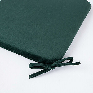 Подушка на стул VELVET 2, 39x39см, зеленая