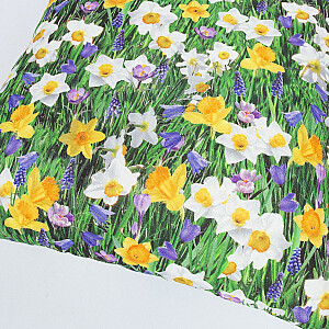 Подушка HOLLY 45х45см, весенние цветы