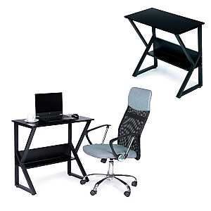 Компьютерный стол с полкой, стол, офисный стол, игровой стол, школьный.