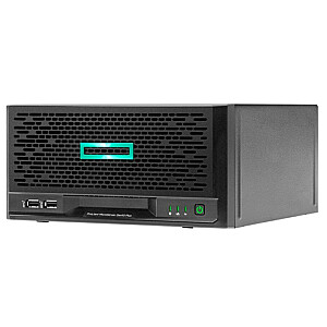 ProLiant MicroServer Gen10 Plus v2 E-2314, 4 kodoli, 16 GB-U, VROC, 4LFF-NHP, 180 W, ārējais PS P54649-421