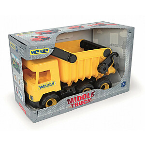 Желтый самосвал Middle Truck 38 см в ящике