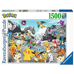 2D puzle 1500 gabalu Pokemon Classic