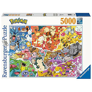 Pokemon puzle ar 5000 gabaliem.