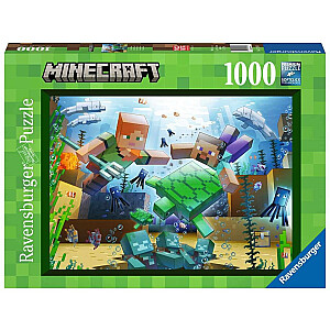Puzle 1000 gabalu Minecraft Mosaic