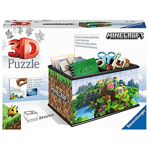 Puzles 216 gabalu 3D Minecraft kastīte