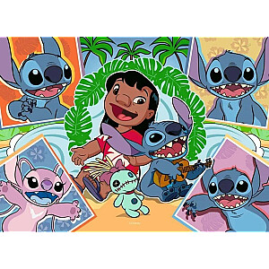 Пазл 4х100 деталей Disney Stitch