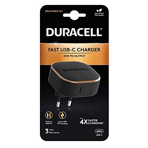 Duracell USB-C 20 Вт (черный)