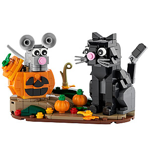 LEGO Кот и мышь Хэллоуин 40570