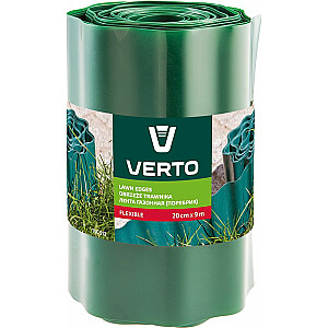 Verto Бордюр газонный 20 см х 9 м, зеленый (15G512)