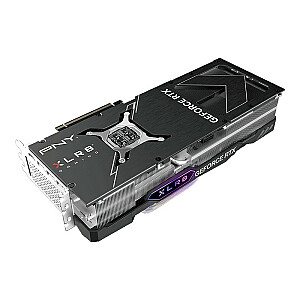 PNY GeForce RTX 4080 SUPER XLR8 Gaming VERTO™ EPIC-X RGB™ trīskāršs OC ventilators 16 GB GDDR6X DLSS 3