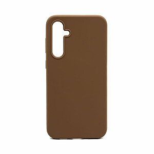 Connect Samsung Galaxy S23 FE Premium Magsafe Soft Touch Silicone Case Saddle Brown