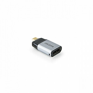 USB-C uz DP PD 8K 100 W adapteris