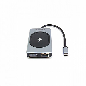 Centrmezgls USB-C 10W 1 lādētājs 4K PD 100W