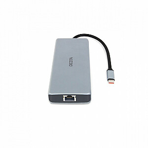 Dokstacija USB-C 13 in 1 4K HDMI/DP PD 100W