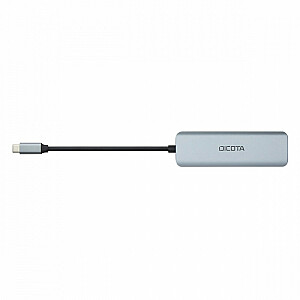 USB-C centrmezgls, 4 W 1, liela ātruma 10 Gbps centrmezgls