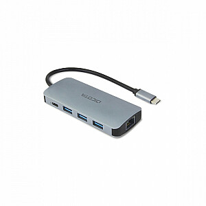 Hub USB-C 8 W 1 Multi Hub 4K PD 100 W
