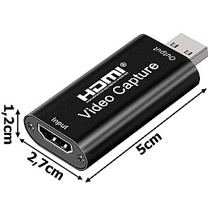 Конвертер видеосигнала Fusion USB в HDMI черный