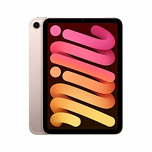 Apple iPad Mini 6-го поколения 8,3 дюйма, розовый, Liquid Retina IPS LCD, A15 Bionic, 4 ГБ, 256 ГБ, Wi-Fi, 12 МП, 12 МП, Bluetooth, 5.0, iPadOS, 15, 1488 x 2266 пикселей