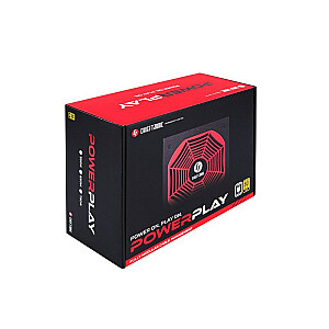 Chieftec PowerPlay 550 W barošanas avots 20+4 kontaktu ATX PS/2 melns, sarkans