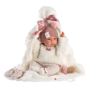 Кукла малышка Бимба 35 см на одеялке, c соской (виниловое тело) Испания LL63576