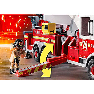 Набор фигурок «Город» 70935 «Пожарная машина: Лестница башни США»