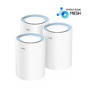 WiFi Mesh M1200 sistēmas (3 gab.) AC1200