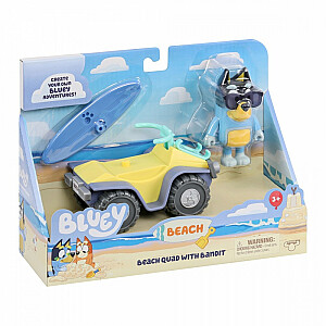 Набор фигурок Mini Bluey Beach Vehicle