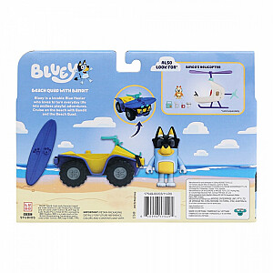 Набор фигурок Mini Bluey Beach Vehicle