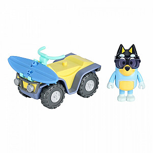 Набор фигурок Mini Bluey Beach Vehicle