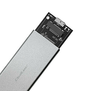 Mājoklis | M.2 SSD nodalījums | SATA | NGFF | USB 3.0 | Super ātrums 5 Gbps | 2 TB | Sudrabs