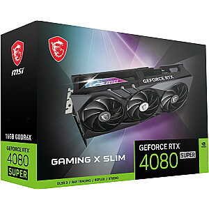 Videokarte GeForce RTX 4080 SUPER 16 GB GAMING X SLIM GDDR6X 256 bit
