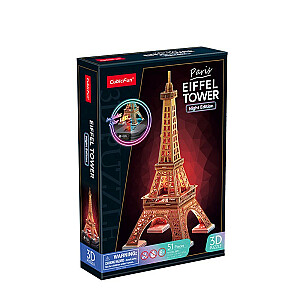 Пазл Эйфелева башня 3D (ночная версия)