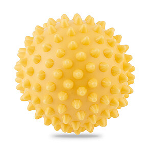 Мяч для массажа и фитнеса 9,5 см NS-957 желтый