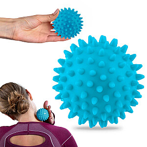Мяч для массажа и фитнеса 7,5 см NS-957 синий