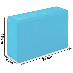 Пенный кубик для йоги - набор 2 шт. NS-962 синий