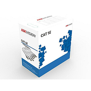 Hikvision - U/UTP кабель кат.5e 305м, серый