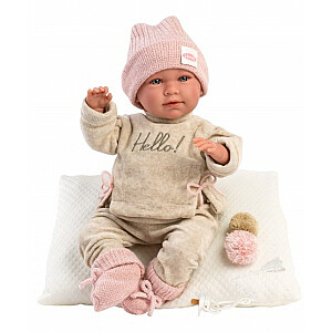 Кукла младенец Мими 42 см (одеяло, с соской, мягкое тело) Испания LL17420