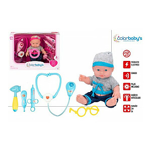 Кукла со звуком и аксессуарами доктора мальчик/девочка 24 см CB49071