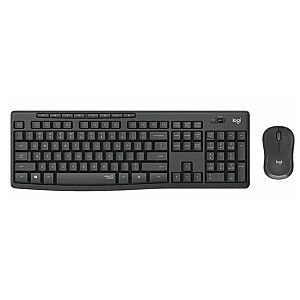 Logitech MK295 Silent Bezvadu Komplekts Pele & Tastatūra