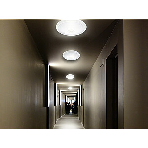 12 W LED griestu lampa ar kustības sensoru Energy MCE131 PIR, darbības rādiuss 6 m