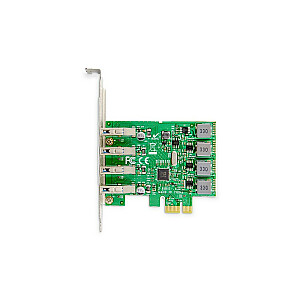 Paplašināšanas karte (kontrolleris) USB 3.0 PCI Express 4xUSB 3.0, zema profila mikroshēmojums: VL805