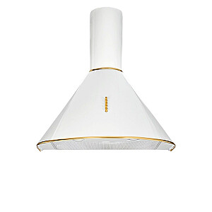 Kamīna nosūcējs Akpo WK-4 Dandys GOLD 50 cm 450 m3/h, Balts