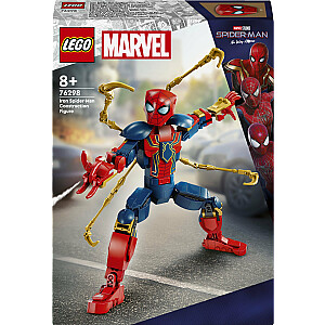 LEGO Marvel dzelzs zirnekļcilvēka figūra (76298)