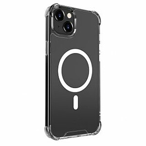 Evelatus Apple iPhone 15 Plus Shockproof case with Magsafe Transparent