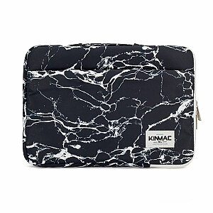 iLike 13-14 Inches Fabric Laptop Bag Marble Black