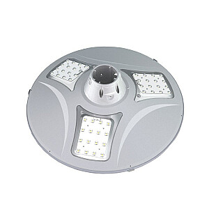 PowerNeed SLL12 āra apgaismojuma stabs/stabs uzstādīts āra apgaismojums Nenomaināma(-as) lampa(-as) LED sudraba krāsa