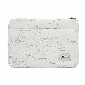 iLike 15-16 Inches Fabric Laptop Bag Marble White