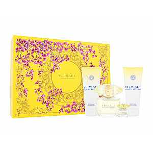 Komplekts Versace 	Yellow Diamond Edt 90 ml + Body Lotion 100 ml + Shower Gel 100 ml + Edt 5 ml